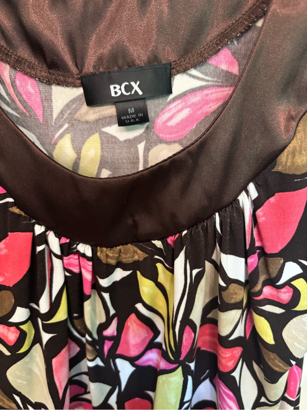 Y2K BCX Floral Babydoll Tank Top Whimsical Indie Retro Size M USA - Picture 3 of 6